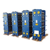 Trocador de calor de placas para célula de combustível